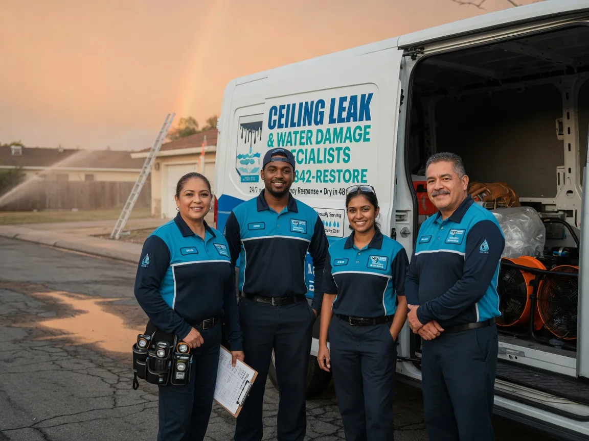 Ceiling Leak Cleanup company in Langworthy, IA