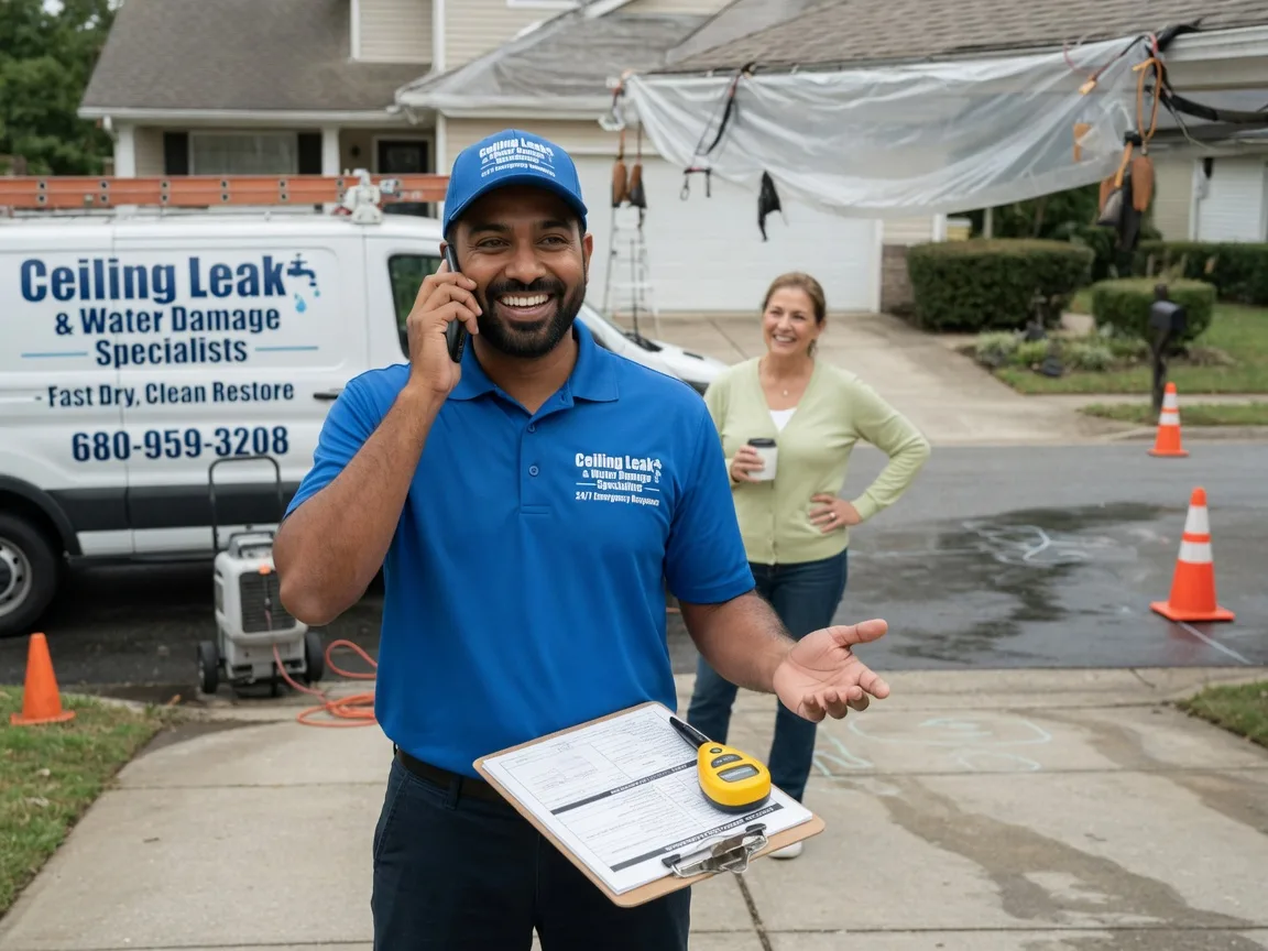 Ceiling Leak Cleanup Langworthy, IA FAQs